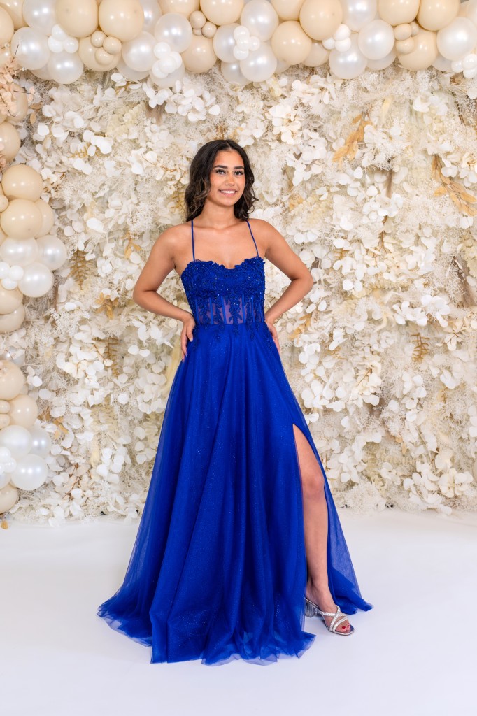 PF1145 Cobalt Prom/Evening Dress