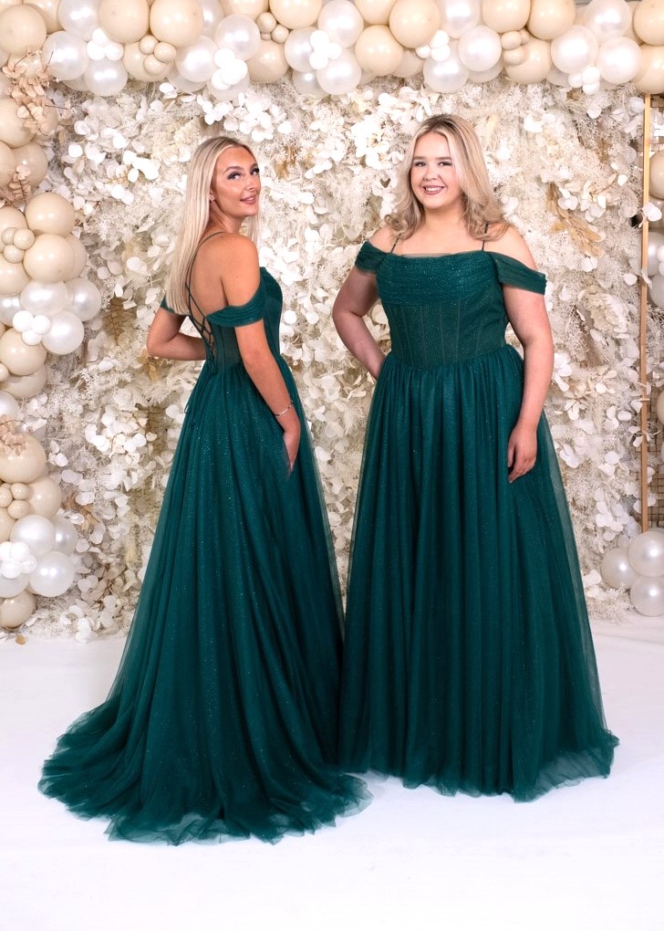 PF1057 Dark Green Prom/Evening Dress